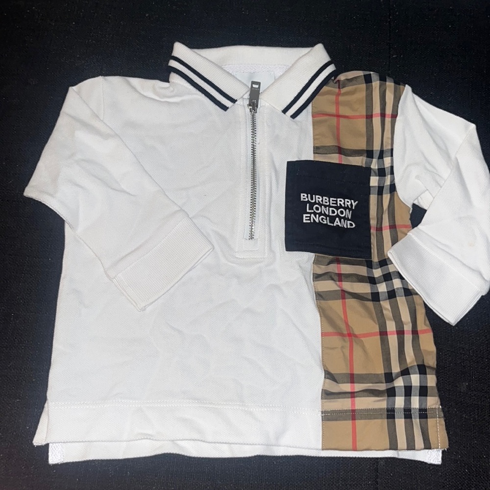 Burberry polo long sleeve